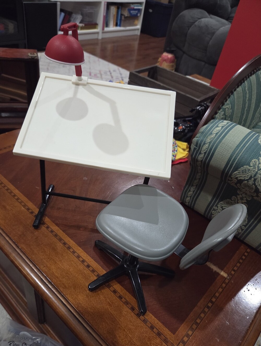 Tilting Drafting Table & Swivel Desk Chair Set